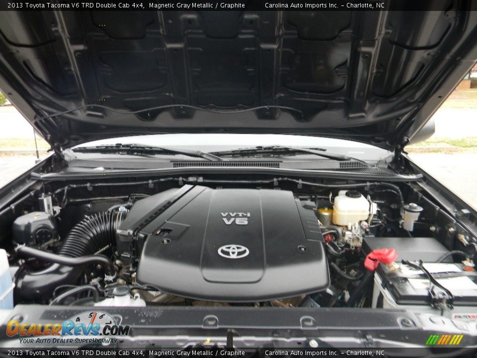 2013 Toyota Tacoma V6 TRD Double Cab 4x4 Magnetic Gray Metallic / Graphite Photo #25