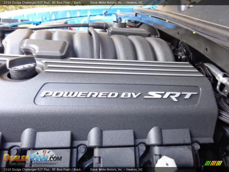 2016 Dodge Challenger R/T Plus B5 Blue Pearl / Black Photo #10