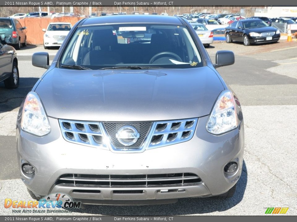 2011 Nissan Rogue S AWD Platinum Graphite / Black Photo #2
