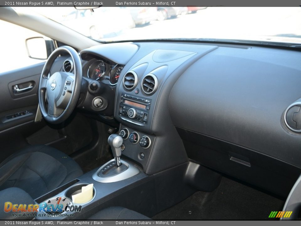 2011 Nissan Rogue S AWD Platinum Graphite / Black Photo #9