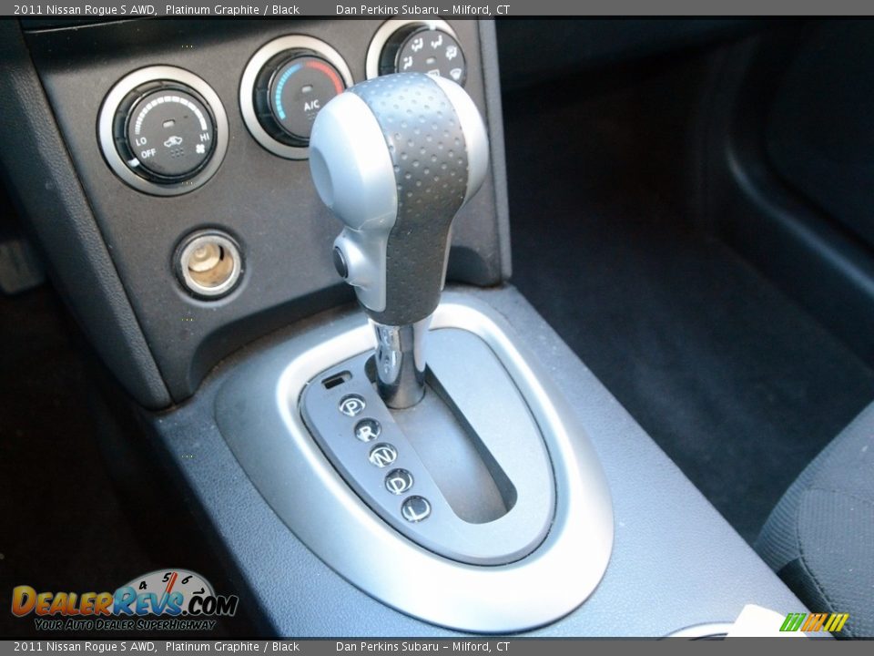2011 Nissan Rogue S AWD Platinum Graphite / Black Photo #13