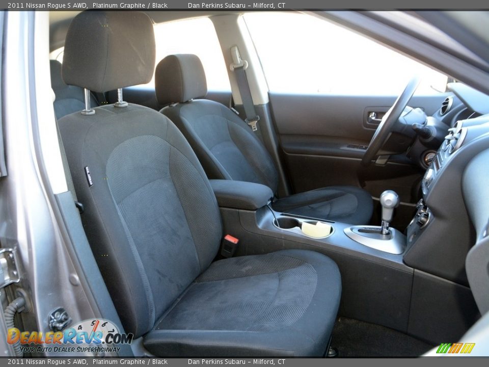 2011 Nissan Rogue S AWD Platinum Graphite / Black Photo #15