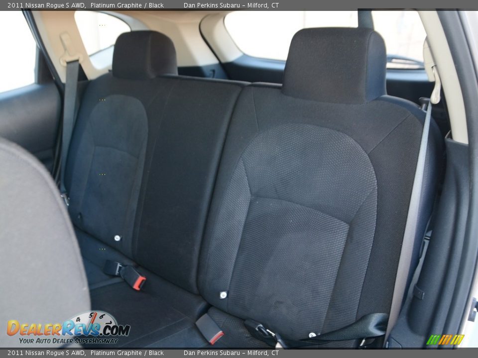 2011 Nissan Rogue S AWD Platinum Graphite / Black Photo #16