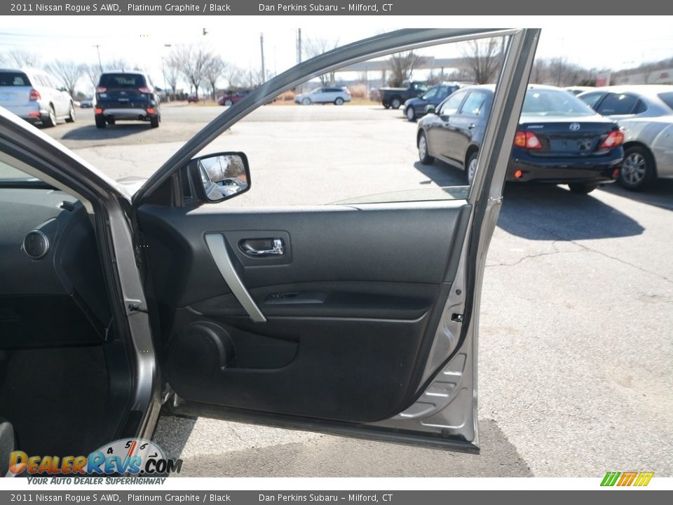 2011 Nissan Rogue S AWD Platinum Graphite / Black Photo #17