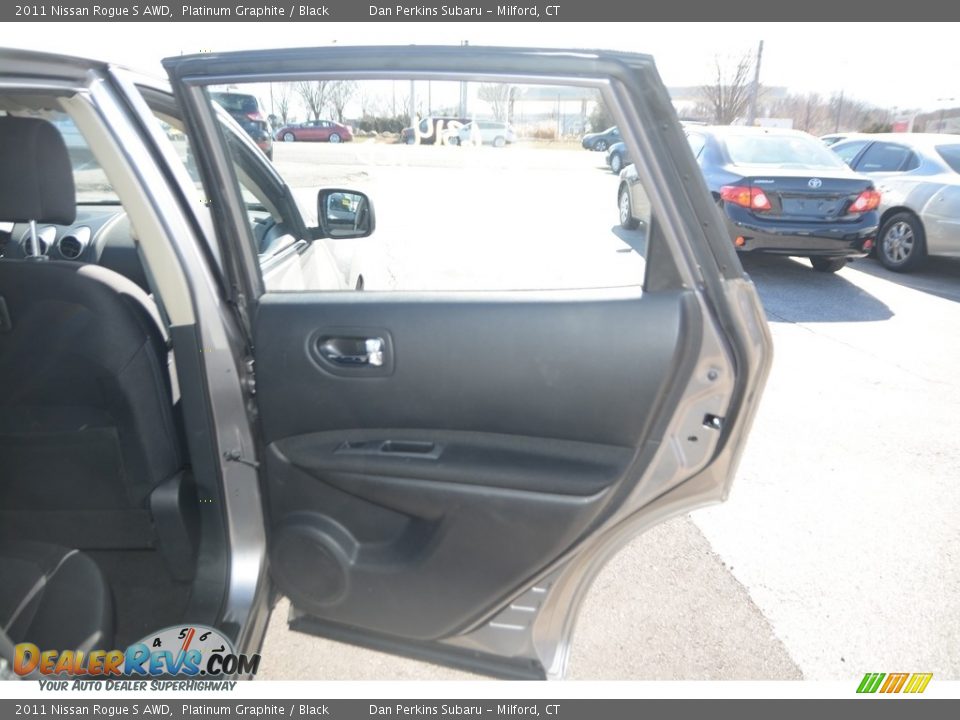 2011 Nissan Rogue S AWD Platinum Graphite / Black Photo #19