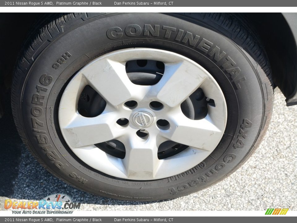 2011 Nissan Rogue S AWD Platinum Graphite / Black Photo #21