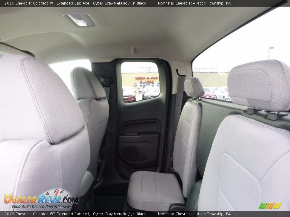 2016 Chevrolet Colorado WT Extended Cab 4x4 Cyber Gray Metallic / Jet Black Photo #12