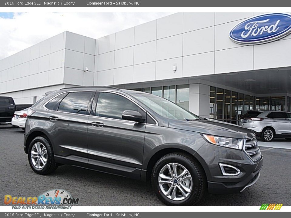 2016 Ford Edge SEL Magnetic / Ebony Photo #1