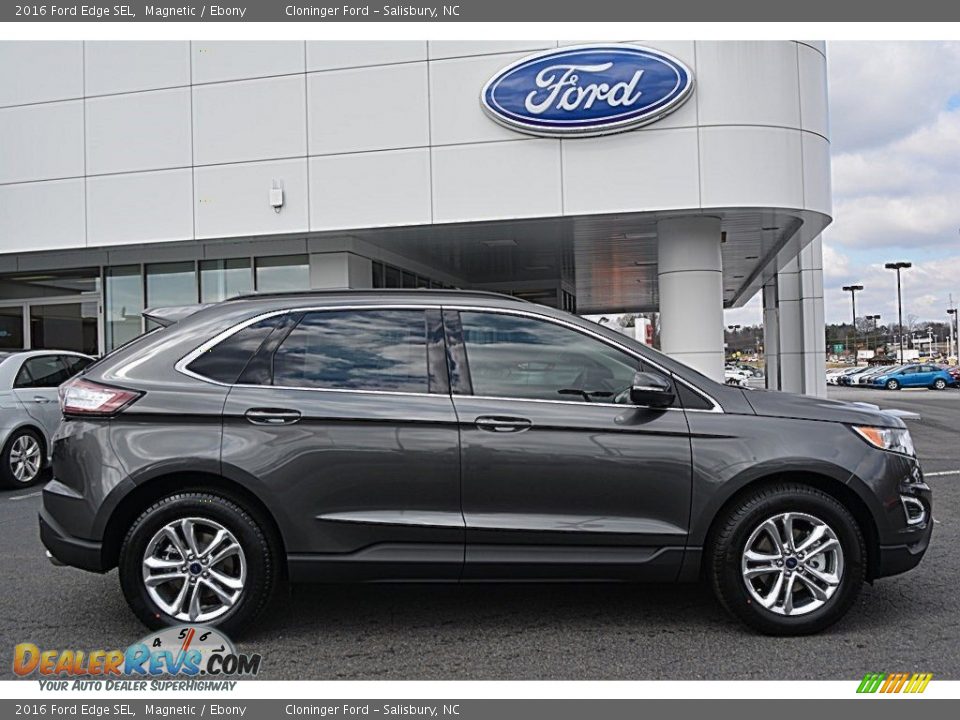 2016 Ford Edge SEL Magnetic / Ebony Photo #2