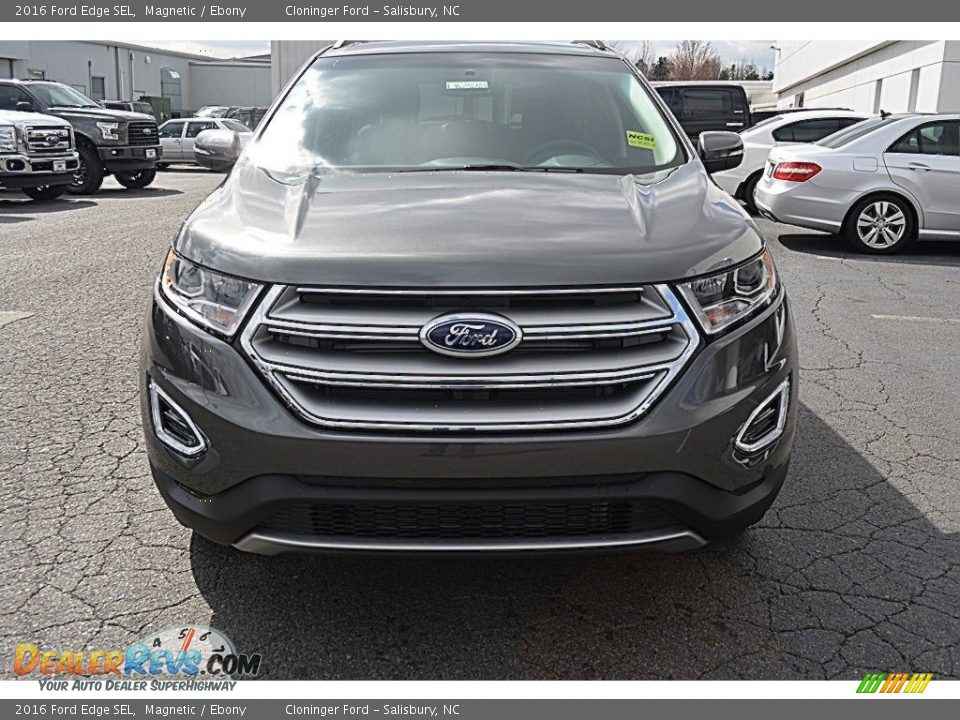 2016 Ford Edge SEL Magnetic / Ebony Photo #4