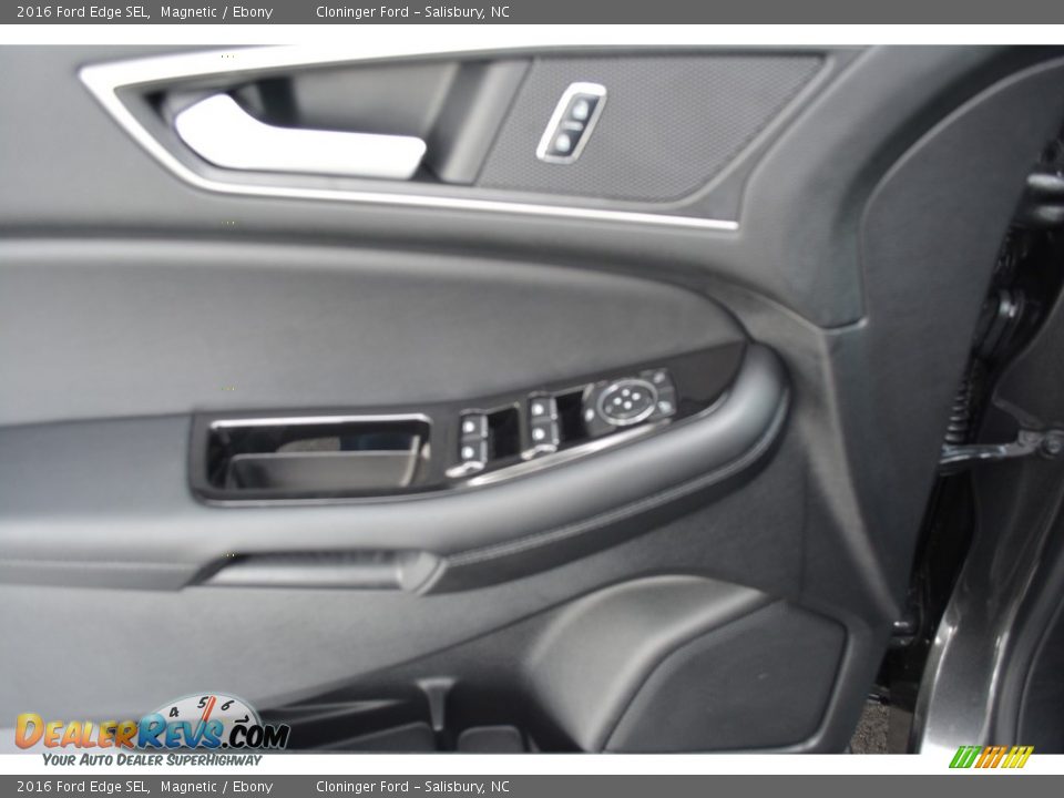 2016 Ford Edge SEL Magnetic / Ebony Photo #5