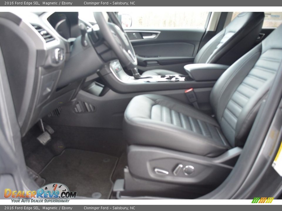 2016 Ford Edge SEL Magnetic / Ebony Photo #6