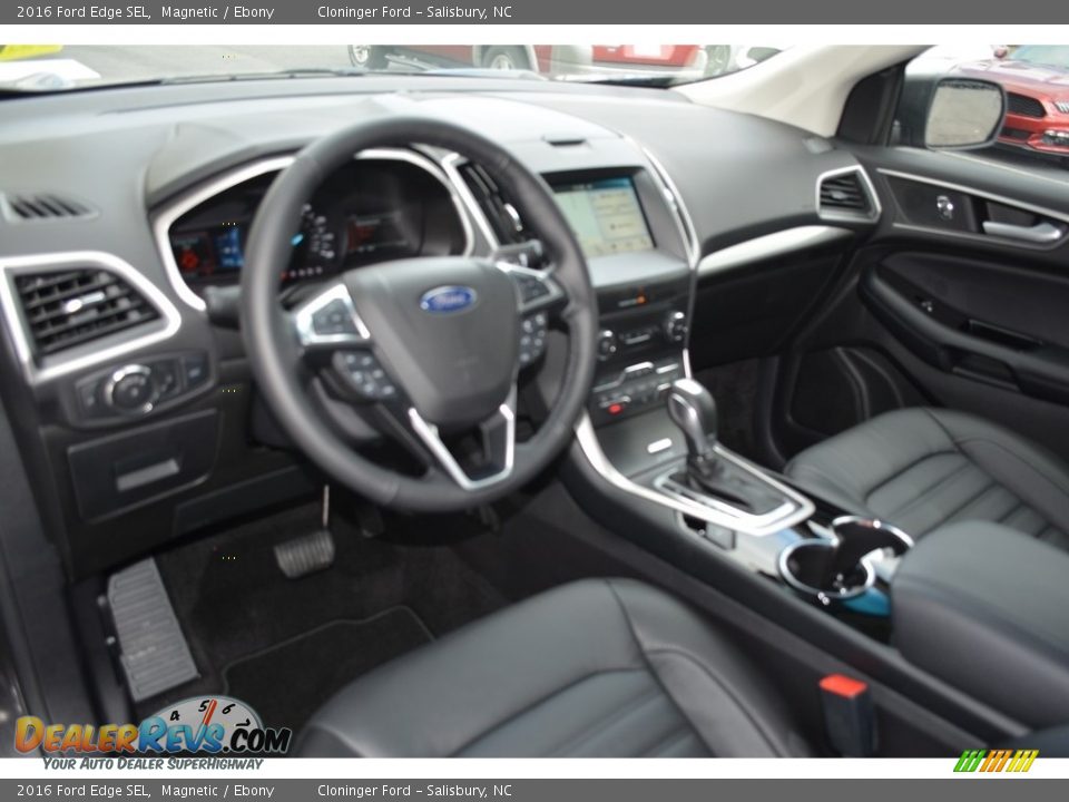 2016 Ford Edge SEL Magnetic / Ebony Photo #7