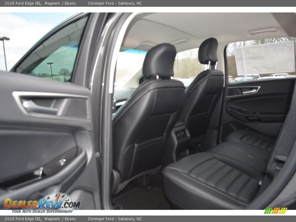 2016 Ford Edge SEL Magnetic / Ebony Photo #8