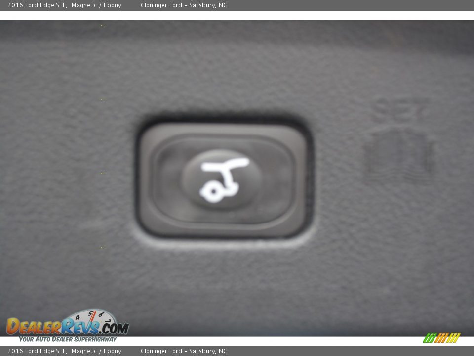 2016 Ford Edge SEL Magnetic / Ebony Photo #10