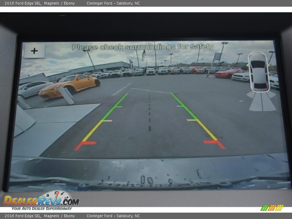 2016 Ford Edge SEL Magnetic / Ebony Photo #15