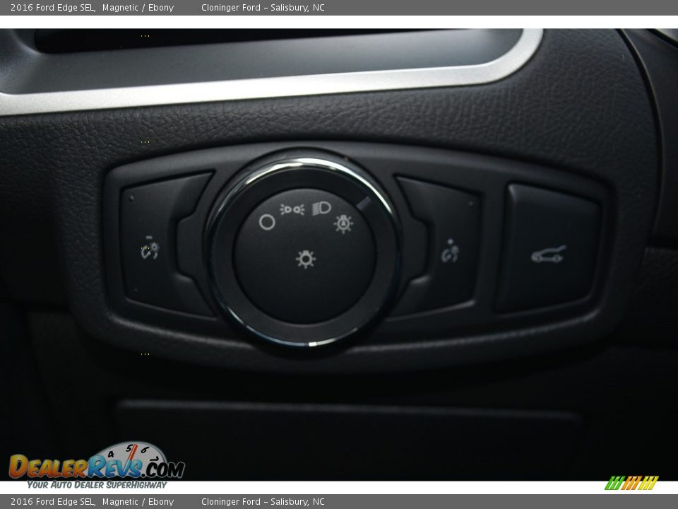 2016 Ford Edge SEL Magnetic / Ebony Photo #20