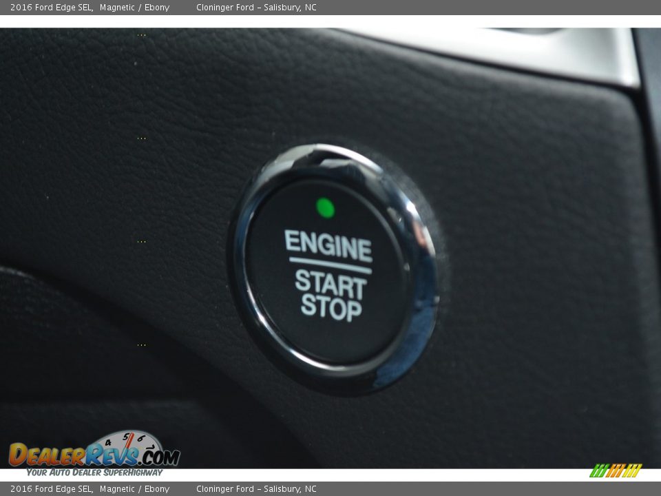 2016 Ford Edge SEL Magnetic / Ebony Photo #21