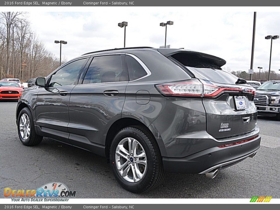 2016 Ford Edge SEL Magnetic / Ebony Photo #23
