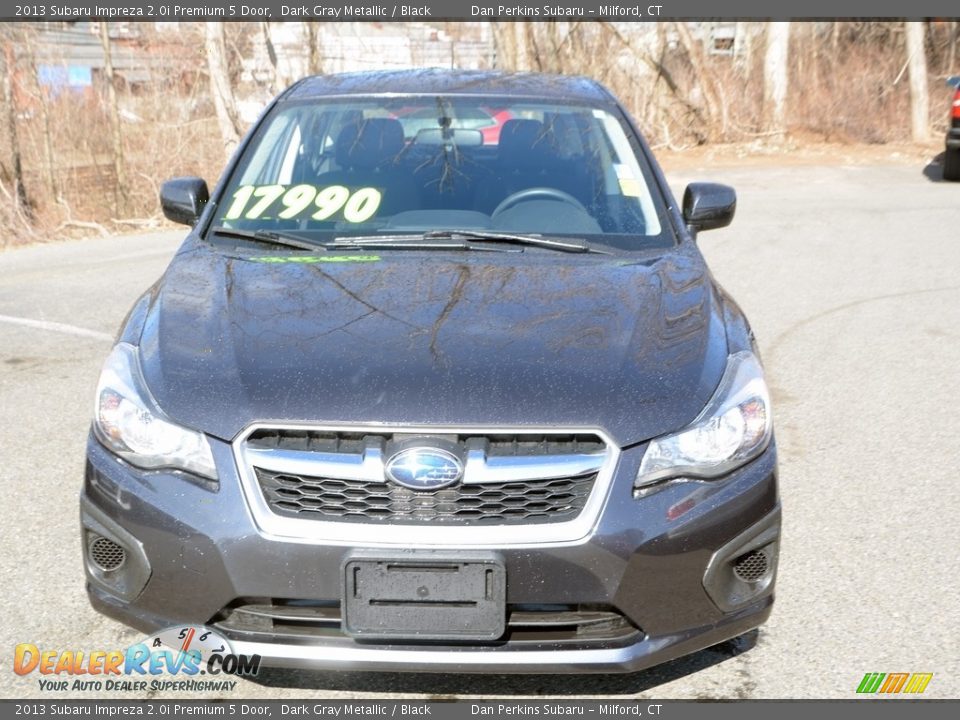 2013 Subaru Impreza 2.0i Premium 5 Door Dark Gray Metallic / Black Photo #2
