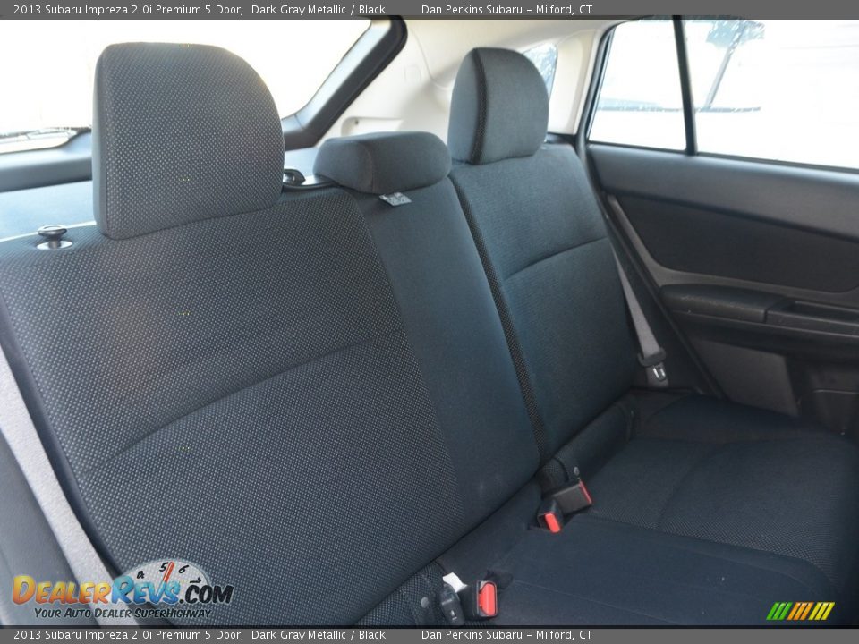 2013 Subaru Impreza 2.0i Premium 5 Door Dark Gray Metallic / Black Photo #16