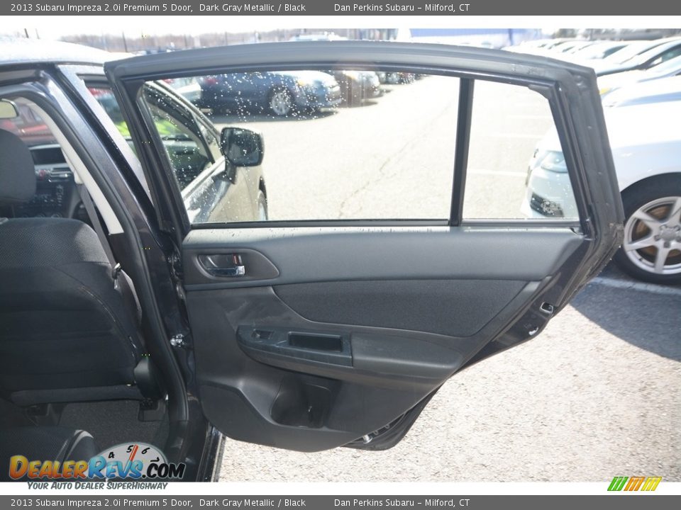 2013 Subaru Impreza 2.0i Premium 5 Door Dark Gray Metallic / Black Photo #19