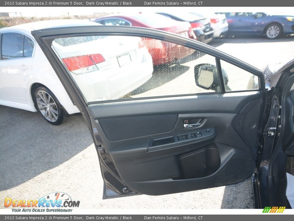 2013 Subaru Impreza 2.0i Premium 5 Door Dark Gray Metallic / Black Photo #20