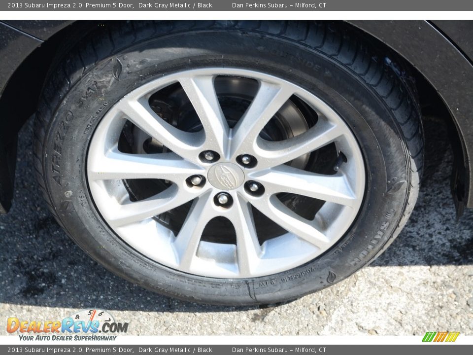 2013 Subaru Impreza 2.0i Premium 5 Door Dark Gray Metallic / Black Photo #24