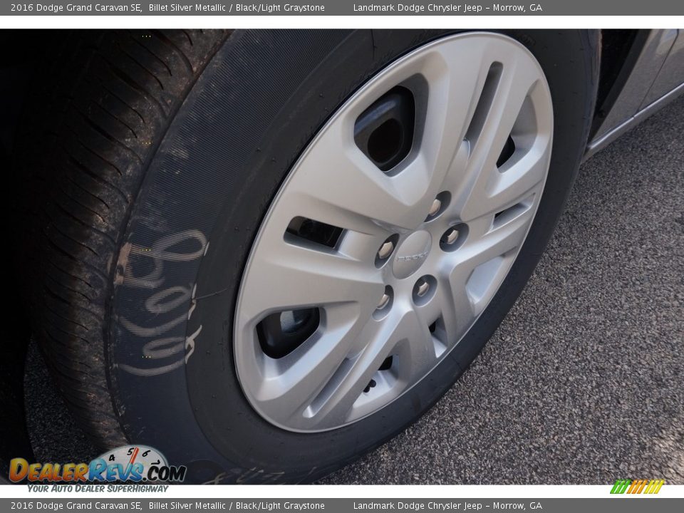 2016 Dodge Grand Caravan SE Billet Silver Metallic / Black/Light Graystone Photo #5