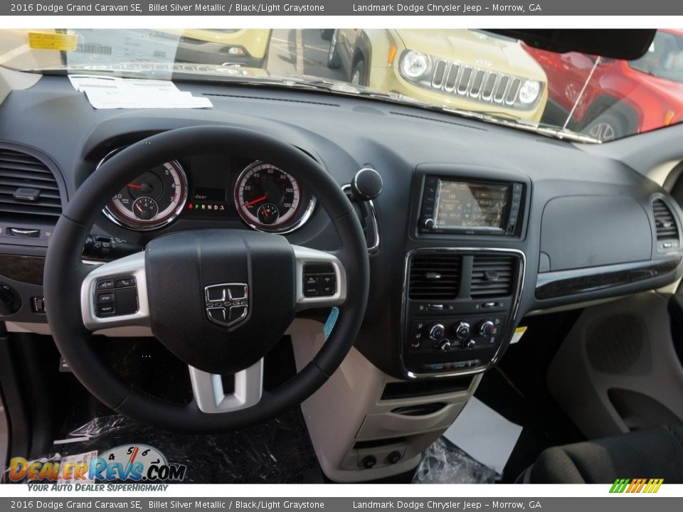 2016 Dodge Grand Caravan SE Billet Silver Metallic / Black/Light Graystone Photo #7