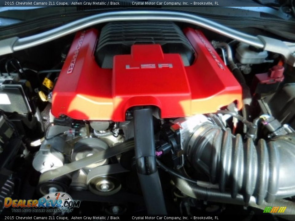 2015 Chevrolet Camaro ZL1 Coupe 6.2 Liter Supercharged OHV 16-Valve V8 Engine Photo #16