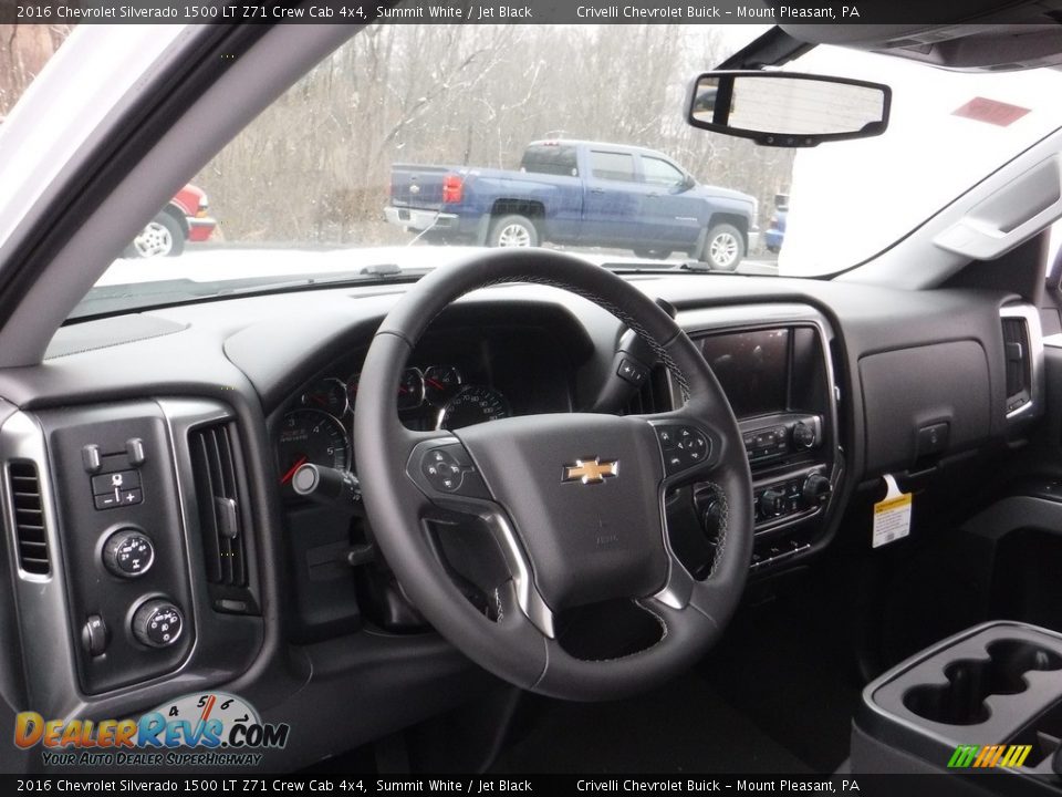 2016 Chevrolet Silverado 1500 LT Z71 Crew Cab 4x4 Summit White / Jet Black Photo #11