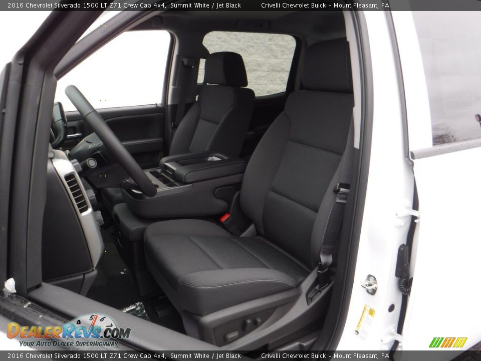2016 Chevrolet Silverado 1500 LT Z71 Crew Cab 4x4 Summit White / Jet Black Photo #14