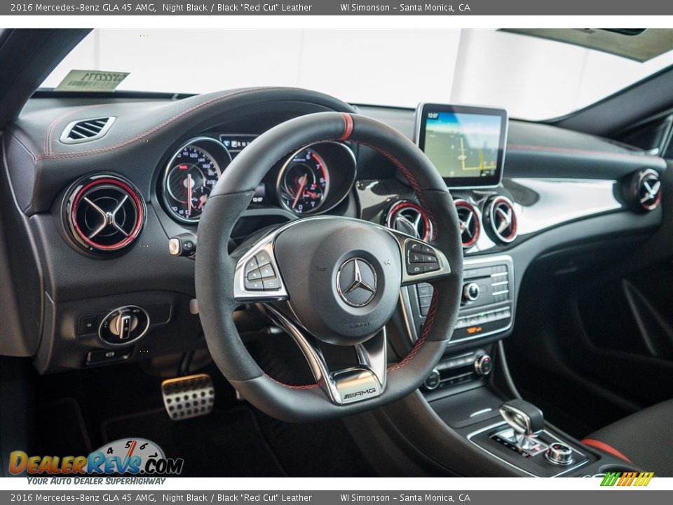 Dashboard of 2016 Mercedes-Benz GLA 45 AMG Photo #5