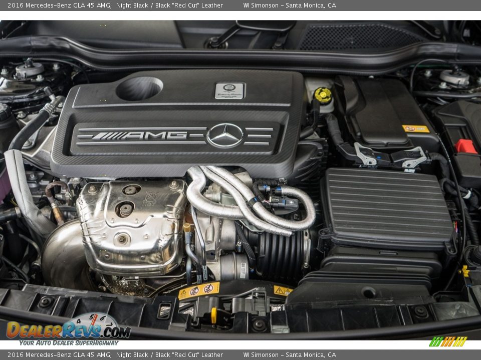 2016 Mercedes-Benz GLA 45 AMG 2.0 Liter AMG DI Turbocharged DOHC 16-Valve VVT 4 Cylinder Engine Photo #9