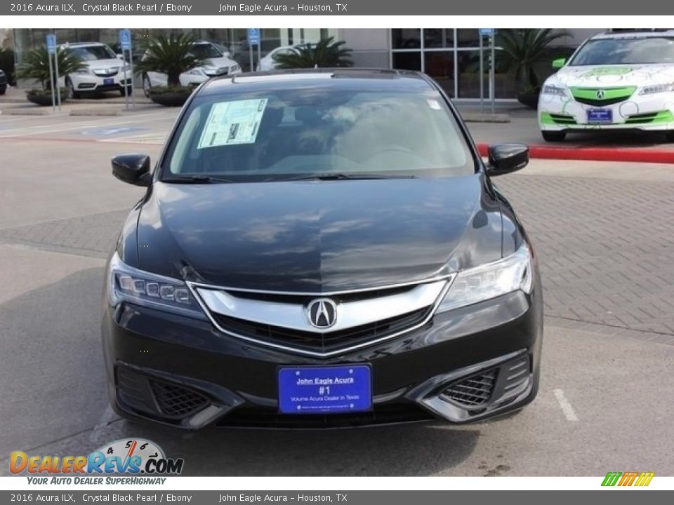 2016 Acura ILX Crystal Black Pearl / Ebony Photo #2