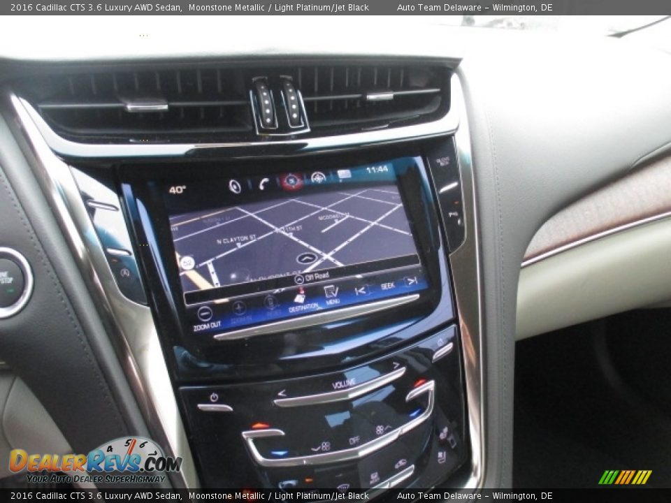 2016 Cadillac CTS 3.6 Luxury AWD Sedan Moonstone Metallic / Light Platinum/Jet Black Photo #5