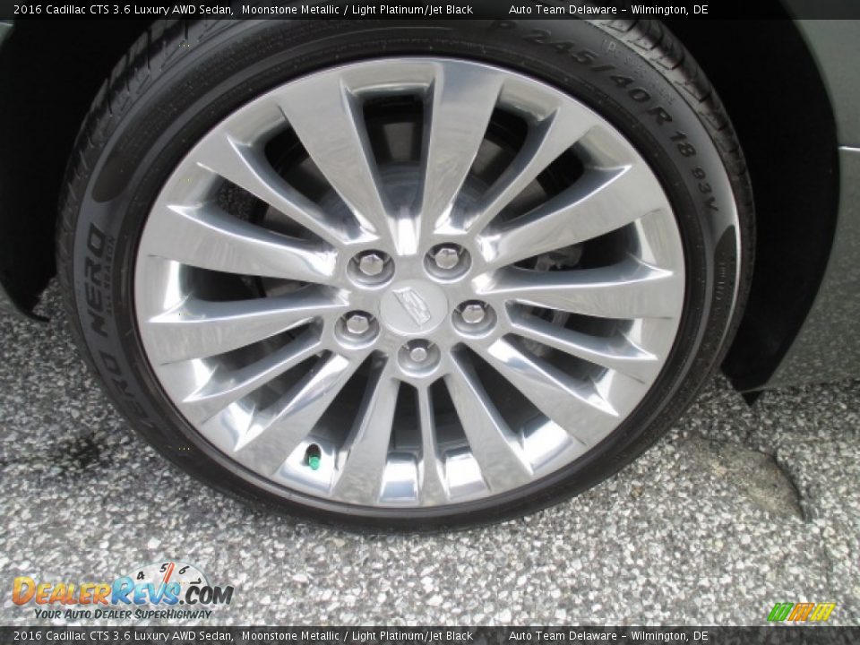 2016 Cadillac CTS 3.6 Luxury AWD Sedan Wheel Photo #8