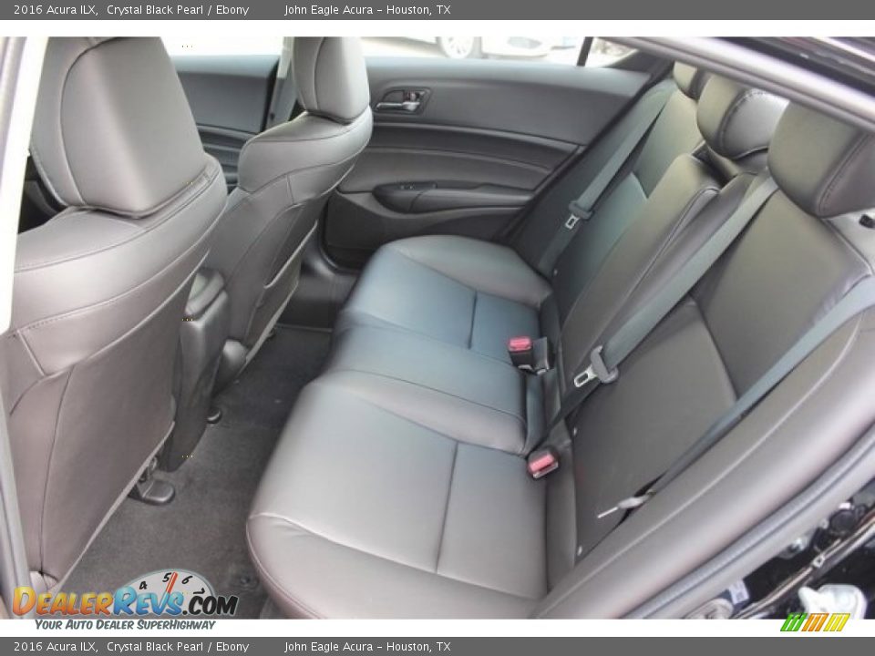 2016 Acura ILX Crystal Black Pearl / Ebony Photo #16