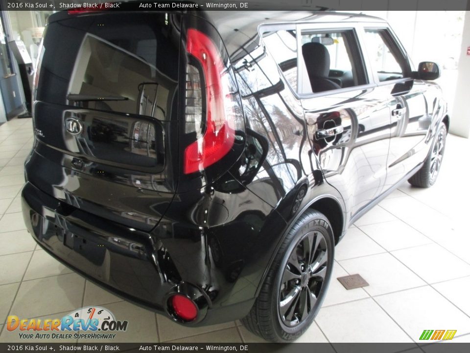 2016 Kia Soul + Shadow Black / Black Photo #4