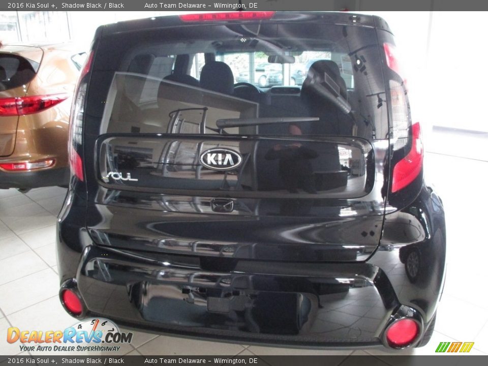 2016 Kia Soul + Shadow Black / Black Photo #5