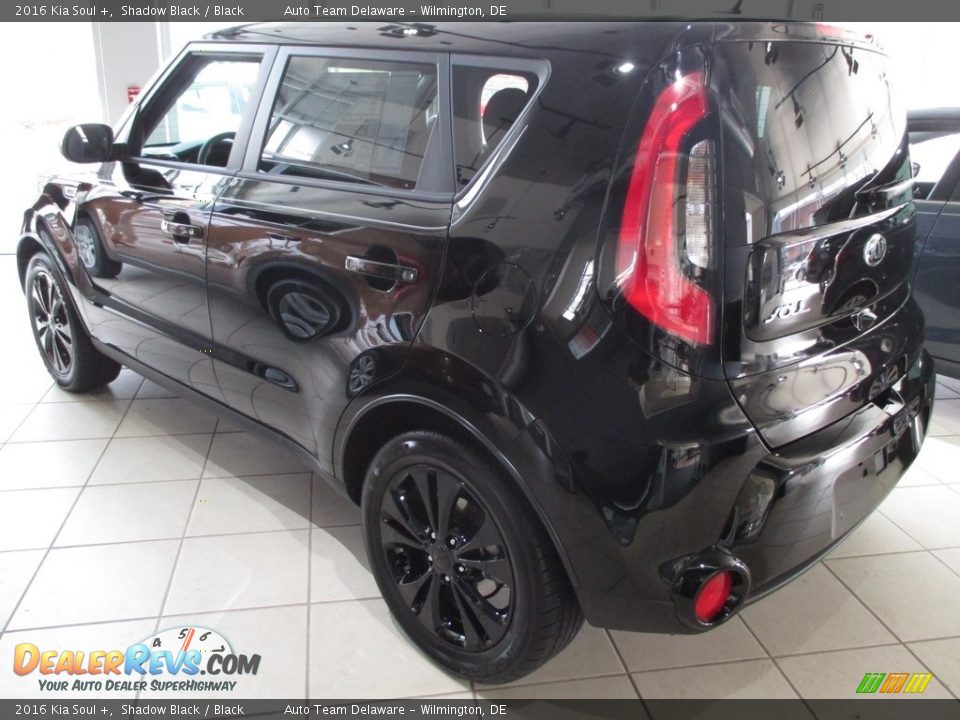 2016 Kia Soul + Shadow Black / Black Photo #6