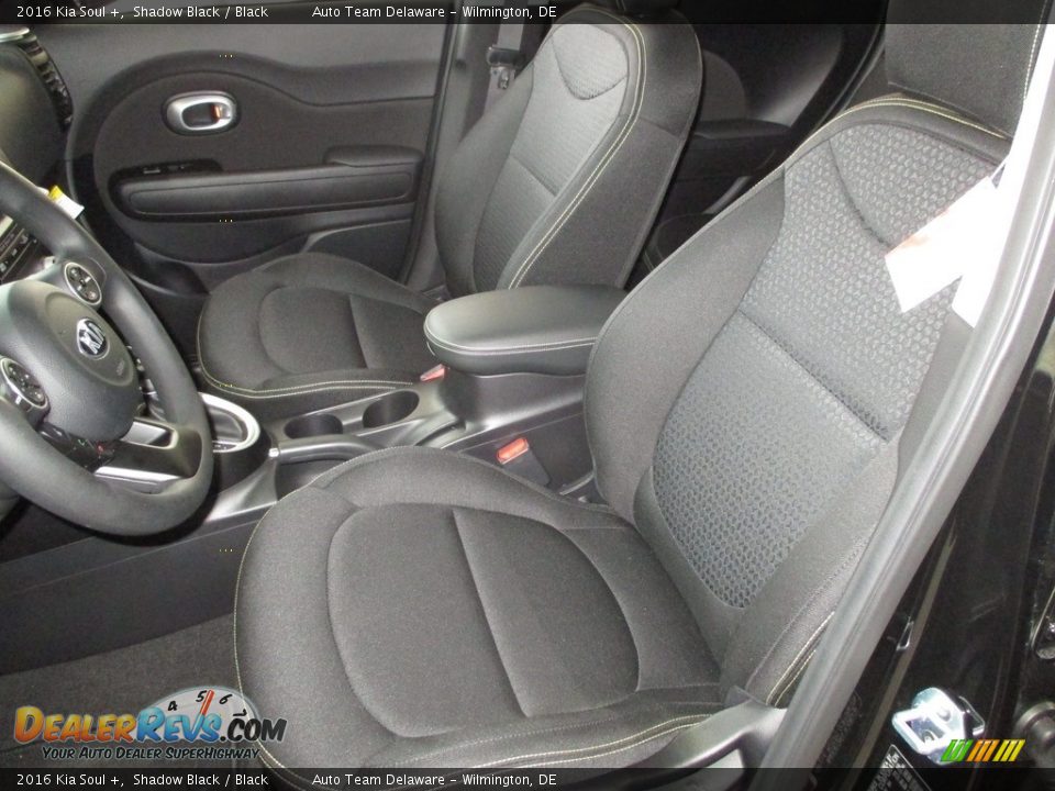 2016 Kia Soul + Shadow Black / Black Photo #10