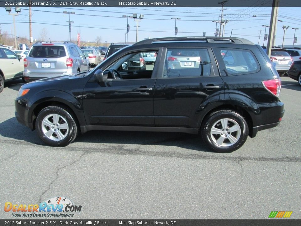 2012 Subaru Forester 2.5 X Dark Gray Metallic / Black Photo #9