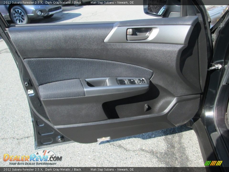 2012 Subaru Forester 2.5 X Dark Gray Metallic / Black Photo #13