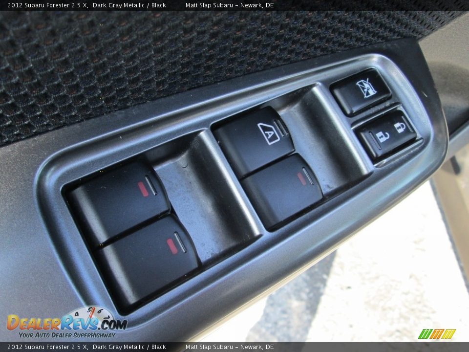 2012 Subaru Forester 2.5 X Dark Gray Metallic / Black Photo #14