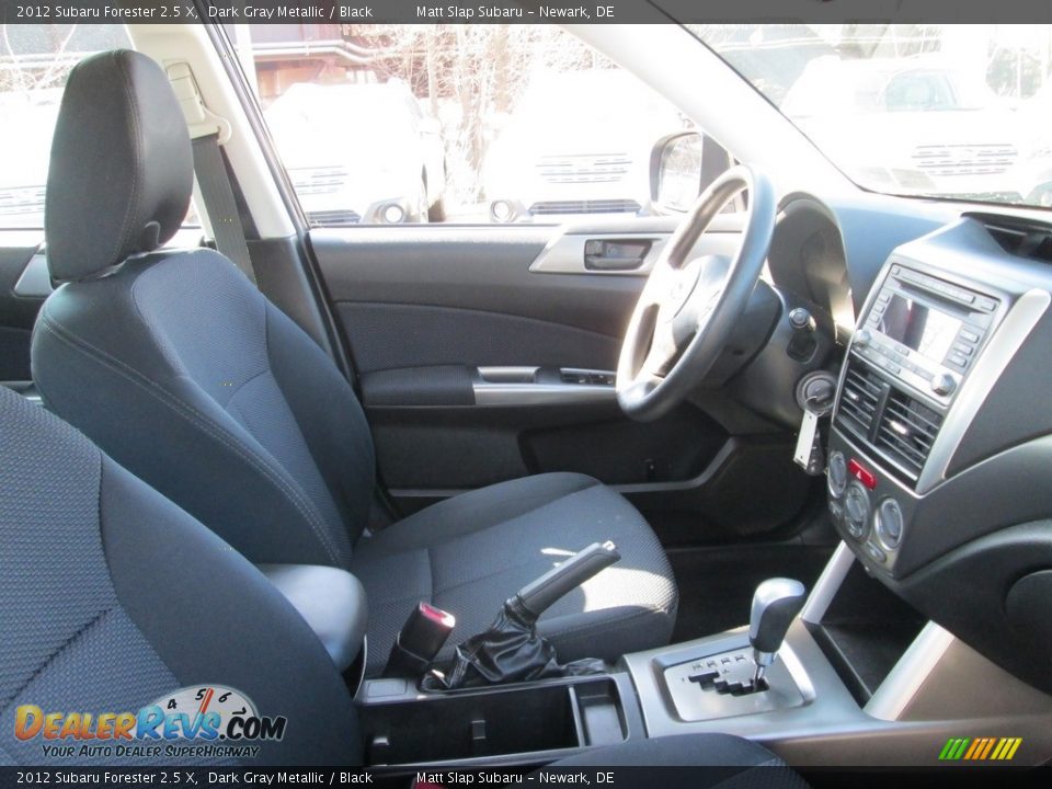 2012 Subaru Forester 2.5 X Dark Gray Metallic / Black Photo #15