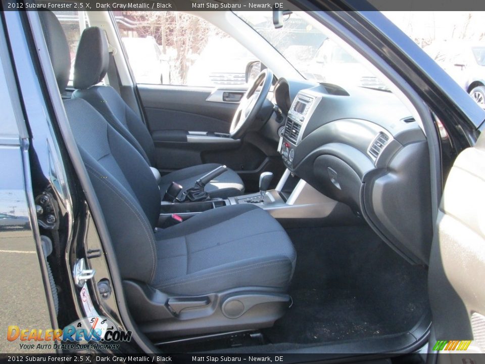 2012 Subaru Forester 2.5 X Dark Gray Metallic / Black Photo #16