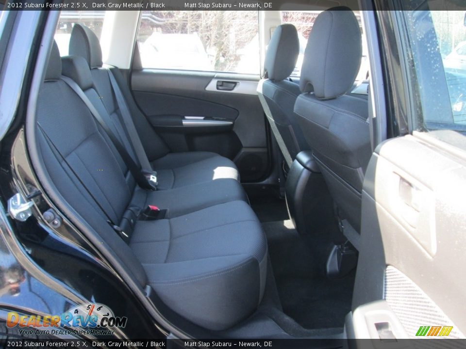 2012 Subaru Forester 2.5 X Dark Gray Metallic / Black Photo #17
