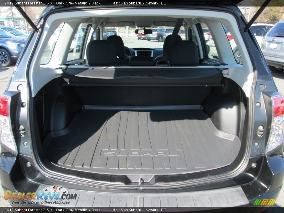 2012 Subaru Forester 2.5 X Dark Gray Metallic / Black Photo #18